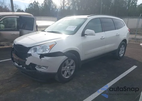 2012 Chevrolet Traverse 2Lt from USA, damaged, VIN 1GNKRJED3CJ346422